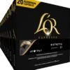 L'OR Espresso Ristretto Koffiecups - Intensiteit 11/12 - 10 X 20 Capsules -Koffiehuis 1079x1200