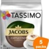 Tassimo - Jacobs Cappuccino Classico - 5x 8 T-Discs -Koffiehuis 1081x1200