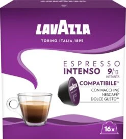 Lavazza Espresso Intenso Capsules - Geschikt Voor Dolce Gusto Apparaat - 16 Stuks X3 8 Lavazza Espresso Intenso Capsules - Geschikt Voor Dolce Gusto Apparaat - 16 Stuks X3 -Koffiehuis 1095x1200