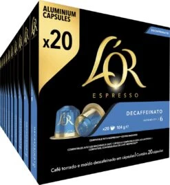 L'OR Espresso Decaffeinato (6) - 10 X 20 Koffiecups