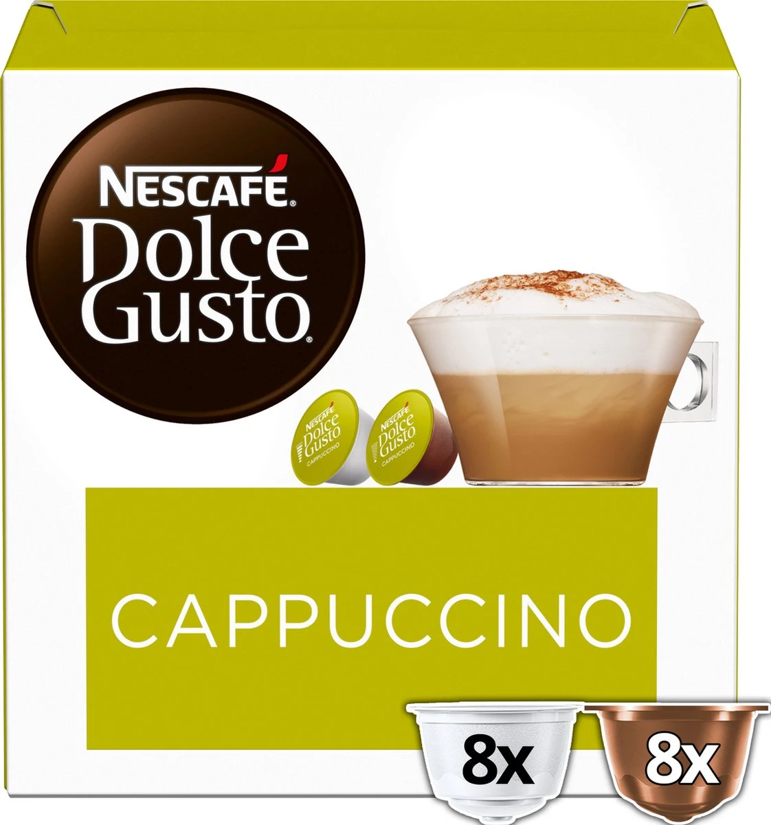 Nescafé Dolce Gusto Cappuccino Capsules - 48 Koffiecups 5 Nescafé Dolce Gusto Cappuccino Capsules - 48 Koffiecups - Afbeelding 3