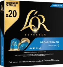 L'OR Espresso Decaffeinato (6) - 10 X 20 Koffiecups 23 L'OR Espresso Decaffeinato (6) - 10 X 20 Koffiecups -Koffiehuis 1129x1200 3