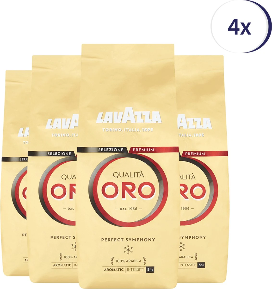 Lavazza Qualita Oro Koffiebonen - 500 Gram X4 3 Lavazza Qualita Oro Koffiebonen - 500 Gram X4