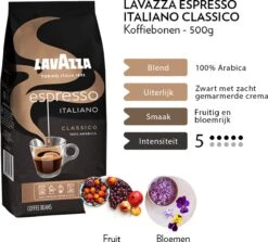 Lavazza Espresso Italiano Classico Koffiebonen - 500 Gram X4 11 Lavazza Espresso Italiano Classico Koffiebonen - 500 Gram X4 -Koffiehuis 1200x1082 1