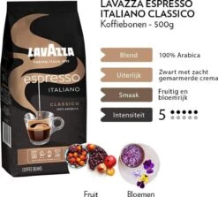 Lavazza Espresso Italiano Classico Koffiebonen - 500 Gram X6 11 Lavazza Espresso Italiano Classico Koffiebonen - 500 Gram X6 -Koffiehuis 1200x1082