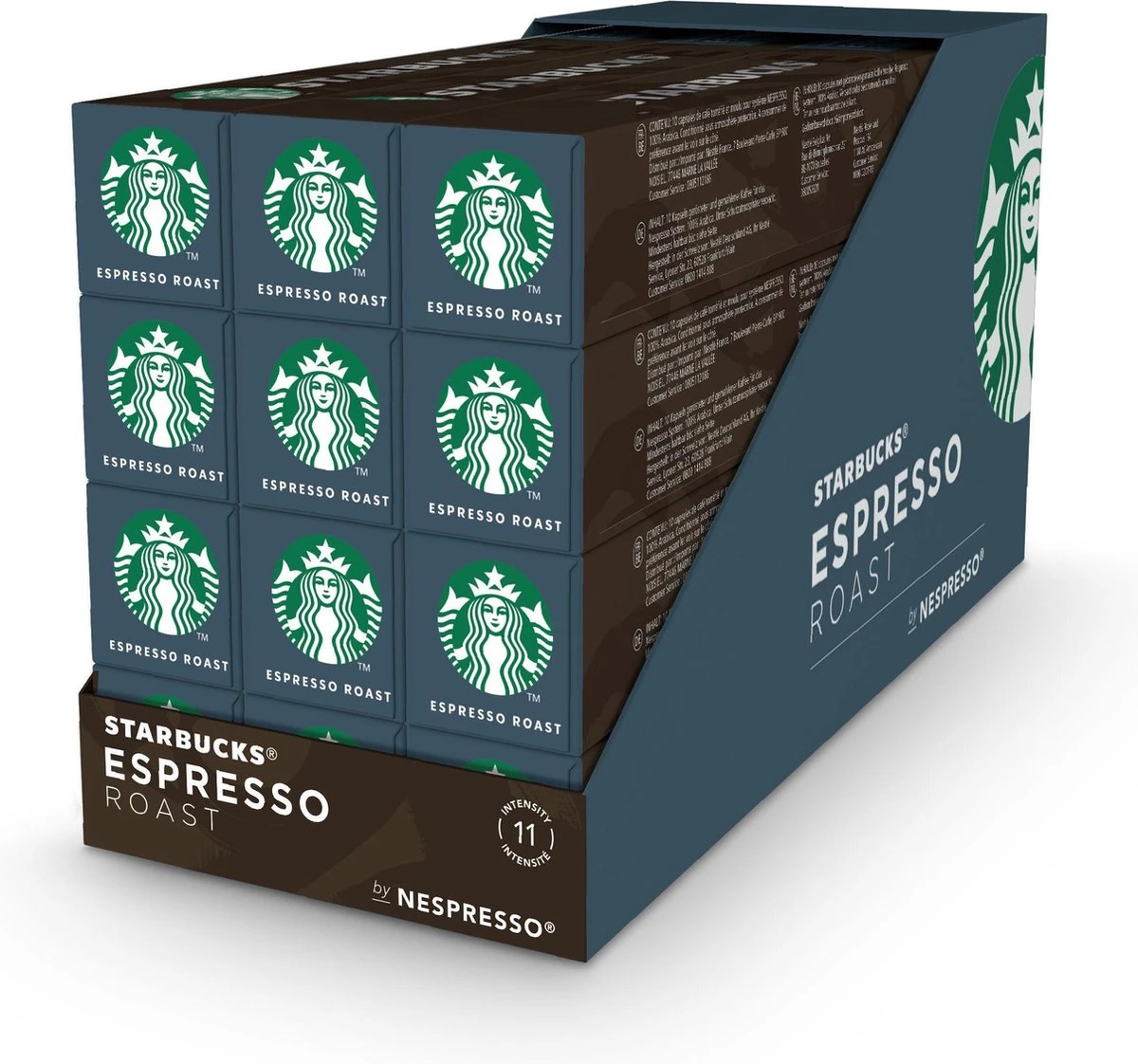 Starbucks By Nespresso Espresso Dark Roast Capsules - 120 Koffiecups 3 Starbucks By Nespresso Espresso Dark Roast Capsules - 120 Koffiecups