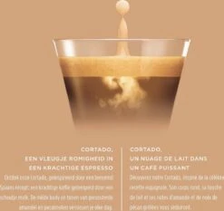 Nescafé Dolce Gusto Cortado Espresso Macchiato Capsules - 90 Koffiecups -Koffiehuis 1200x1130