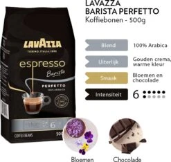 Lavazza Espresso Barista Perfetto Koffiebonen - 500 Gram X4 11 Lavazza Espresso Barista Perfetto Koffiebonen - 500 Gram X4 -Koffiehuis 1200x1137