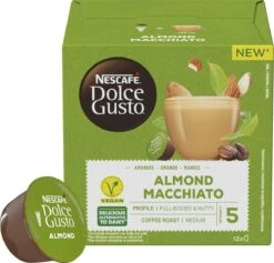 Nescafé Dolce Gusto Almond Macchiato Capsules - Vegan Koffie - 36 Koffiecups 17 Nescafé Dolce Gusto Almond Macchiato Capsules - Vegan Koffie - 36 Koffiecups -Koffiehuis 1200x1151