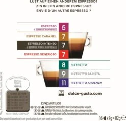 Nescafé Dolce Gusto Espresso Intenso Capsules - 90 Koffiecups 14 Nescafé Dolce Gusto Espresso Intenso Capsules - 90 Koffiecups -Koffiehuis 1200x1153