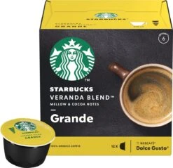 Starbucks By Dolce Gusto Capsules Veranda Grande Blonde Roast - 36 Koffiecups 9 Starbucks By Dolce Gusto Capsules Veranda Grande Blonde Roast - 36 Koffiecups -Koffiehuis 1200x1159