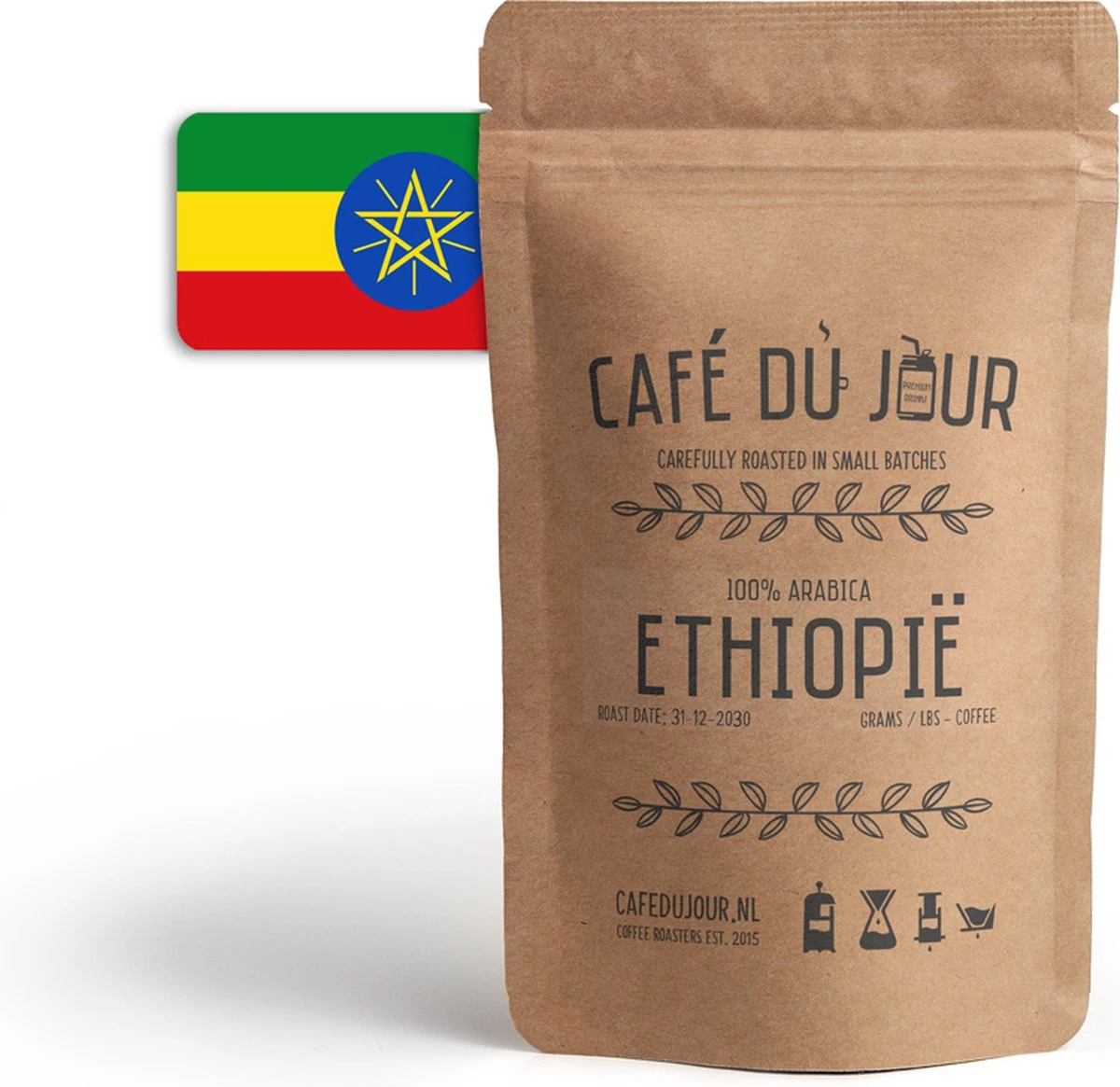 Café Du Jour 100% Arabica Ethiopië 1 Kilo Vers Gebrande Koffiebonen 3 Café Du Jour 100% Arabica Ethiopië 1 Kilo Vers Gebrande Koffiebonen
