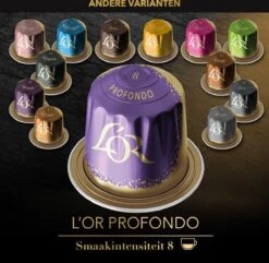 L'OR Lungo Profondo Koffiecups - Intensiteit 8/12 - 4 X 40 Capsules 17 L'OR Lungo Profondo Koffiecups - Intensiteit 8/12 - 4 X 40 Capsules -Koffiehuis 1200x1173 4