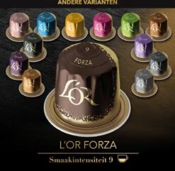 L'OR Espresso Forza Koffiecups - Intensiteit 9/12 - 10 X 10 Capsules -Koffiehuis 1200x1173 6