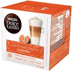 Nescafé Dolce Gusto Caramel Macchiato Capsules - 48 Koffiecups 20 Nescafé Dolce Gusto Caramel Macchiato Capsules - 48 Koffiecups -Koffiehuis 1200x1179 1
