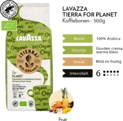 Lavazza Tierra For Planet Biologische Koffiebonen - 500 Gram X4 11 Lavazza Tierra For Planet Biologische Koffiebonen - 500 Gram X4 -Koffiehuis 1200x1179 2