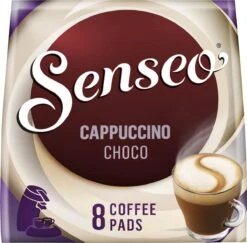 Senseo Cappuccino Choco Koffiepads - 2/9 Intensiteit - 4 X 8 Pads 19 Senseo Cappuccino Choco Koffiepads - 2/9 Intensiteit - 4 X 8 Pads -Koffiehuis 1200x1180 3