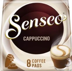 Senseo Cappuccino Koffiepads - 2/9 Intensiteit - 10 X 8 Pads 19 Senseo Cappuccino Koffiepads - 2/9 Intensiteit - 10 X 8 Pads -Koffiehuis 1200x1181 3