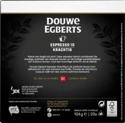 Douwe Egberts Espresso Krachtig Koffiecups - Intensiteit 10/12 - 10 X 20 Capsules 13 Douwe Egberts Espresso Krachtig Koffiecups - Intensiteit 10/12 - 10 X 20 Capsules -Koffiehuis 1200x1184 4