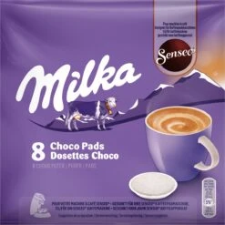 Senseo Milka Pads - 4 X 8 Pads - Warme Chocolademelk 13 Senseo Milka Pads - 4 X 8 Pads - Warme Chocolademelk -Koffiehuis 1200x1200 236