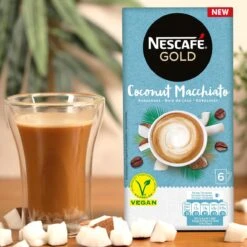 Nescafé Gold Coconut Macchiato Oploskoffie - 6 Doosjes à 6 Zakjes 13 Nescafé Gold Coconut Macchiato Oploskoffie - 6 Doosjes à 6 Zakjes -Koffiehuis 1200x1200 259