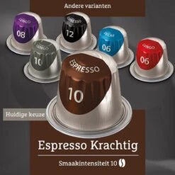 Douwe Egberts Espresso Krachtig (10) - 5 X 40 Koffiecups -Koffiehuis 1200x1200 27