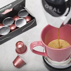 Aroma Club - Nespresso Compatible Capsules (120 St.) - No. 4 Fair Frank - Intensiteit 4/5 - Espresso - 100% Aluminium Koffiecups 14 Aroma Club - Nespresso Compatible Capsules (120 St.) - No. 4 Fair Frank - Intensiteit 4/5 - Espresso - 100% Aluminium Koffiecups -Koffiehuis 1200x1200 32