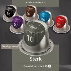 Douwe Egberts Lungo Sterk (10) - 10 X 20 Koffiecups 10 Douwe Egberts Lungo Sterk (10) - 10 X 20 Koffiecups -Koffiehuis 1200x1200 93