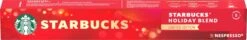 Starbucks By Nespresso Capsules Holiday Blend - 12 Doosjes à 10 Koffiecups 7 Starbucks By Nespresso Capsules Holiday Blend - 12 Doosjes à 10 Koffiecups -Koffiehuis 1200x196 1