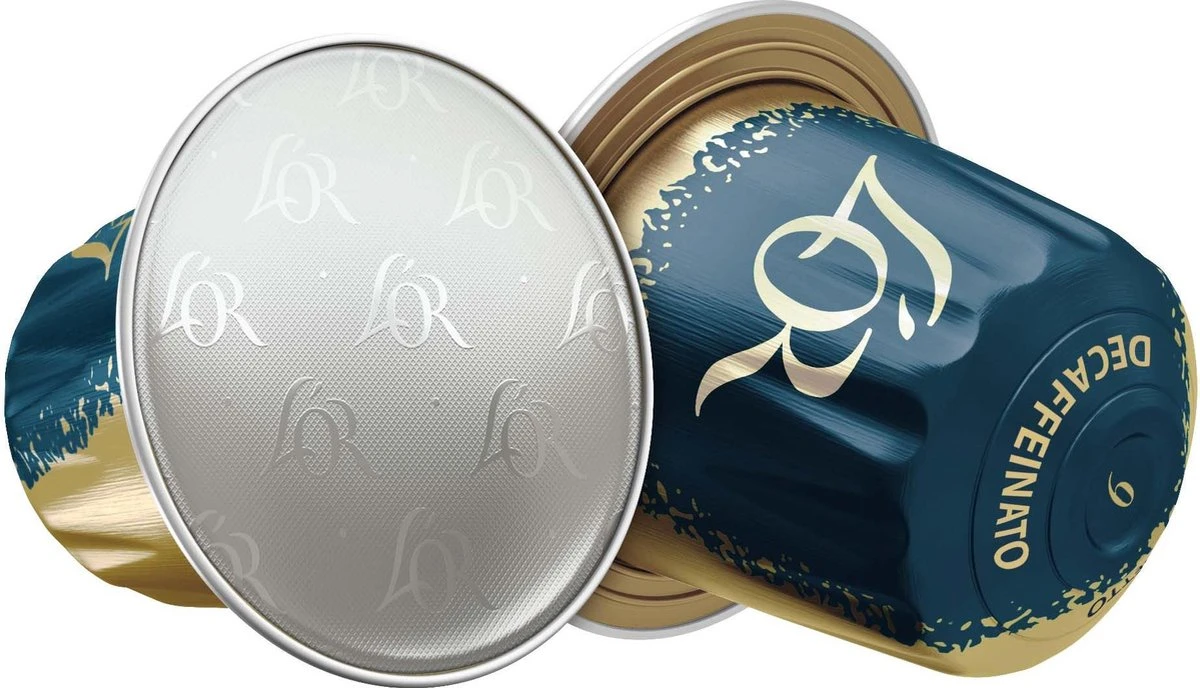 L'OR Espresso Ristretto Decaffeinato - Intensiteit 9/12 - 10 X 10 Capsules 9 L'OR Espresso Ristretto Decaffeinato - Intensiteit 9/12 - 10 X 10 Capsules - Afbeelding 7