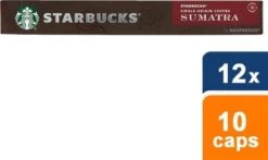 Starbucks By Nespresso Sumatra Espresso Dark Roast Capsules - 120 Koffiecups -Koffiehuis 1200x714