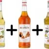 Monin Koffiesiroop VOORDEELPACK Vanille 25cl + Hazelnut 25cl + Caramel 25cl Set 3 Flessen 1 Monin Koffiesiroop VOORDEELPACK Vanille 25cl + Hazelnut 25cl + Caramel 25cl Set 3 Flessen -Koffiehuis 1200x926