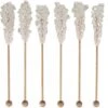 Luxe Kandijsticks - 10 Stuks - Thee - Koffie – Drank – Feest - Kandij - Sticks - Koffiesuiker - Kandij Sticks - Tafelversiering - Cadeau – Gift – Suikersticks – Cocktail - Wit - Kandijsuiker - Feestdagen - Hightea -Koffiehuis 1200x932