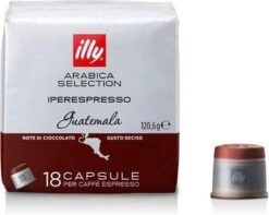 Illy Capsules Iperespresso Arabica Selection Guatemala 6 X 18 Stuks -Koffiehuis 1200x956
