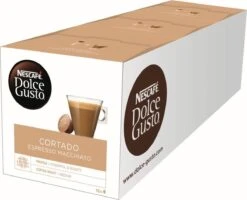 Nescafé Dolce Gusto Cortado Espresso Macchiato Capsules - 48 Koffiecups -Koffiehuis 1200x971