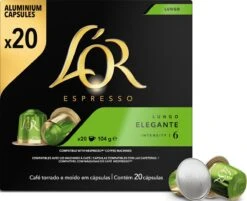 L'OR Lungo Elegante Koffiecups - Intensiteit 6/12 - 10 X 20 Capsules 16 L'OR Lungo Elegante Koffiecups - Intensiteit 6/12 - 10 X 20 Capsules -Koffiehuis 1200x975 3