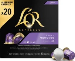 L'OR Lungo Profondo Koffiecups - Intensiteit 8/12 - 10 X 20 Capsules 16 L'OR Lungo Profondo Koffiecups - Intensiteit 8/12 - 10 X 20 Capsules -Koffiehuis 1200x975 4