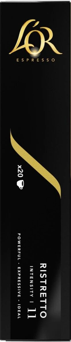 L'OR Espresso Ristretto Koffiecups - Intensiteit 11/12 - 10 X 20 Capsules 23 L'OR Espresso Ristretto Koffiecups - Intensiteit 11/12 - 10 X 20 Capsules -Koffiehuis 251x1200 4