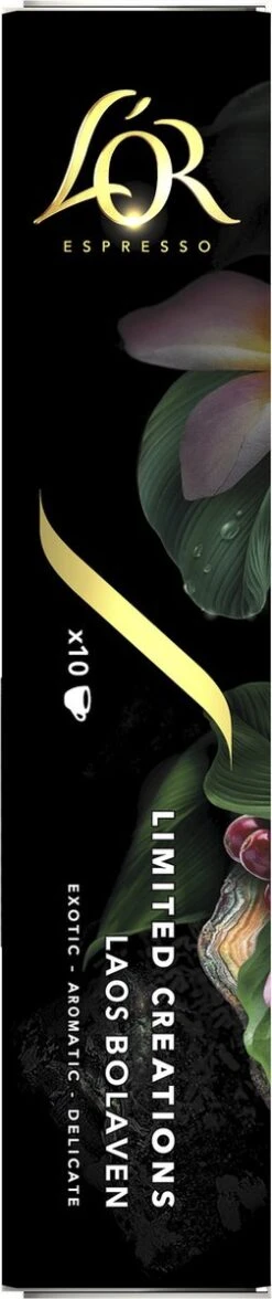 L'OR Espresso Limited Creations Laos Bolaven Koffiecups - Intensiteit 7/12 - 10 X 10 Capsules 10 L'OR Espresso Limited Creations Laos Bolaven Koffiecups - Intensiteit 7/12 - 10 X 10 Capsules -Koffiehuis 252x1200 3