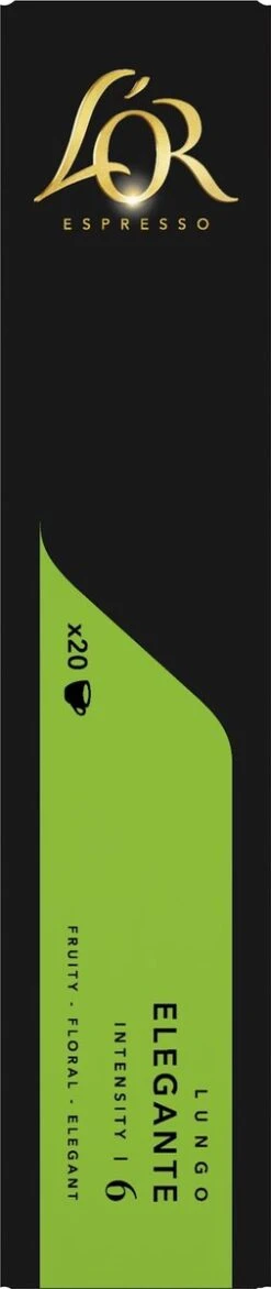 L'OR Lungo Elegante Koffiecups - Intensiteit 6/12 - 10 X 20 Capsules 21 L'OR Lungo Elegante Koffiecups - Intensiteit 6/12 - 10 X 20 Capsules -Koffiehuis 253x1200 5