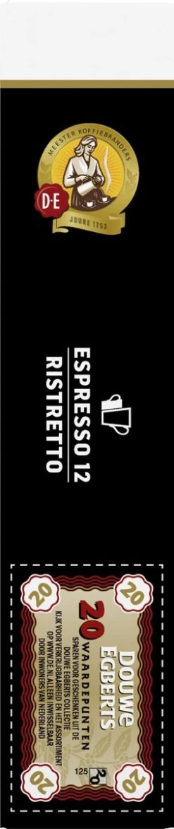 Douwe Egberts Espresso Ristretto (12) - 10 X 20 Koffiecups -Koffiehuis 253x1200 6