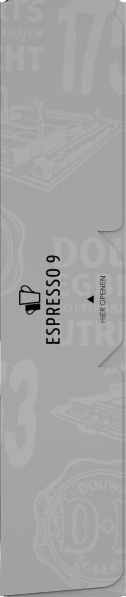 Douwe Egberts D.E Café Espresso Koffiecups - Intensiteit 9/12 - 10 X 20 Capsules -Koffiehuis 254x1200
