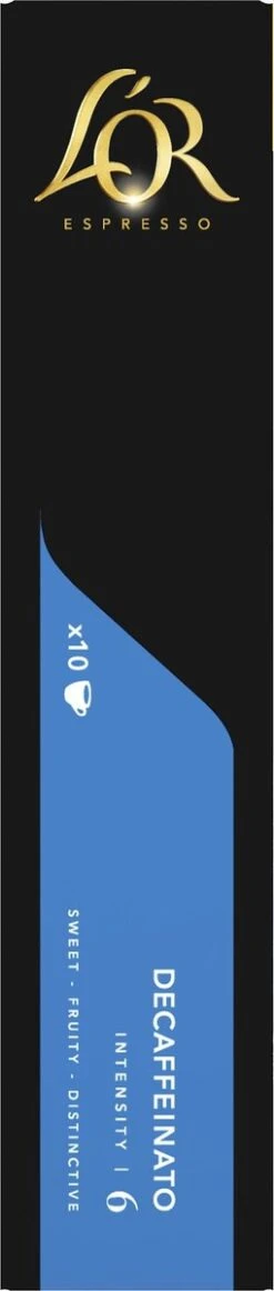L'OR Espresso Decaffeinato Koffiecups - Intensiteit 6/12 - 10 X 10 Capsules 16 L'OR Espresso Decaffeinato Koffiecups - Intensiteit 6/12 - 10 X 10 Capsules -Koffiehuis 255x1200 11
