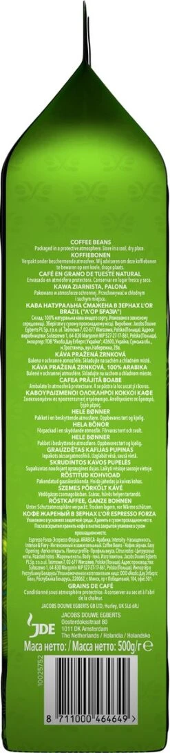 L'OR Espresso Origins Brazil Koffiebonen (6) - 4 X 500 Gram -Koffiehuis 272x1200