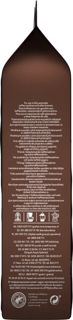 L'OR Espresso Forza Koffiebonen (9) - 4 X 500 Gram 12 L'OR Espresso Forza Koffiebonen (9) - 4 X 500 Gram -Koffiehuis 277x1200 1