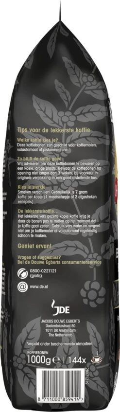 Douwe Egberts Espresso Koffiebonen - 4 X 1000 Gram - Extra Grote Verpakking 15 Douwe Egberts Espresso Koffiebonen - 4 X 1000 Gram - Extra Grote Verpakking -Koffiehuis 350x1200 1