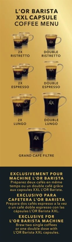 L'OR BARISTA XXL Ristretto (11) - 5 X 10 Koffiecups -Koffiehuis 361x1200 3