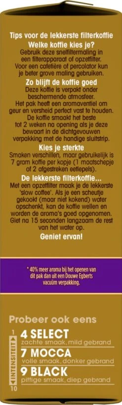 Douwe Egberts Excellent - Filterkoffie - 12 X 250 Gram 13 Douwe Egberts Excellent - Filterkoffie - 12 X 250 Gram -Koffiehuis 362x1200 1