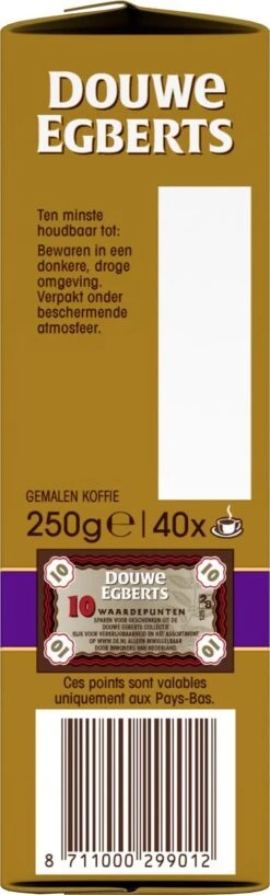 Douwe Egberts Excellent - Filterkoffie - 12 X 250 Gram 12 Douwe Egberts Excellent - Filterkoffie - 12 X 250 Gram -Koffiehuis 363x1200