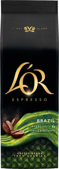 L'OR Espresso Origins Brazil Koffiebonen (6) - 4 X 500 Gram -Koffiehuis 420x1200